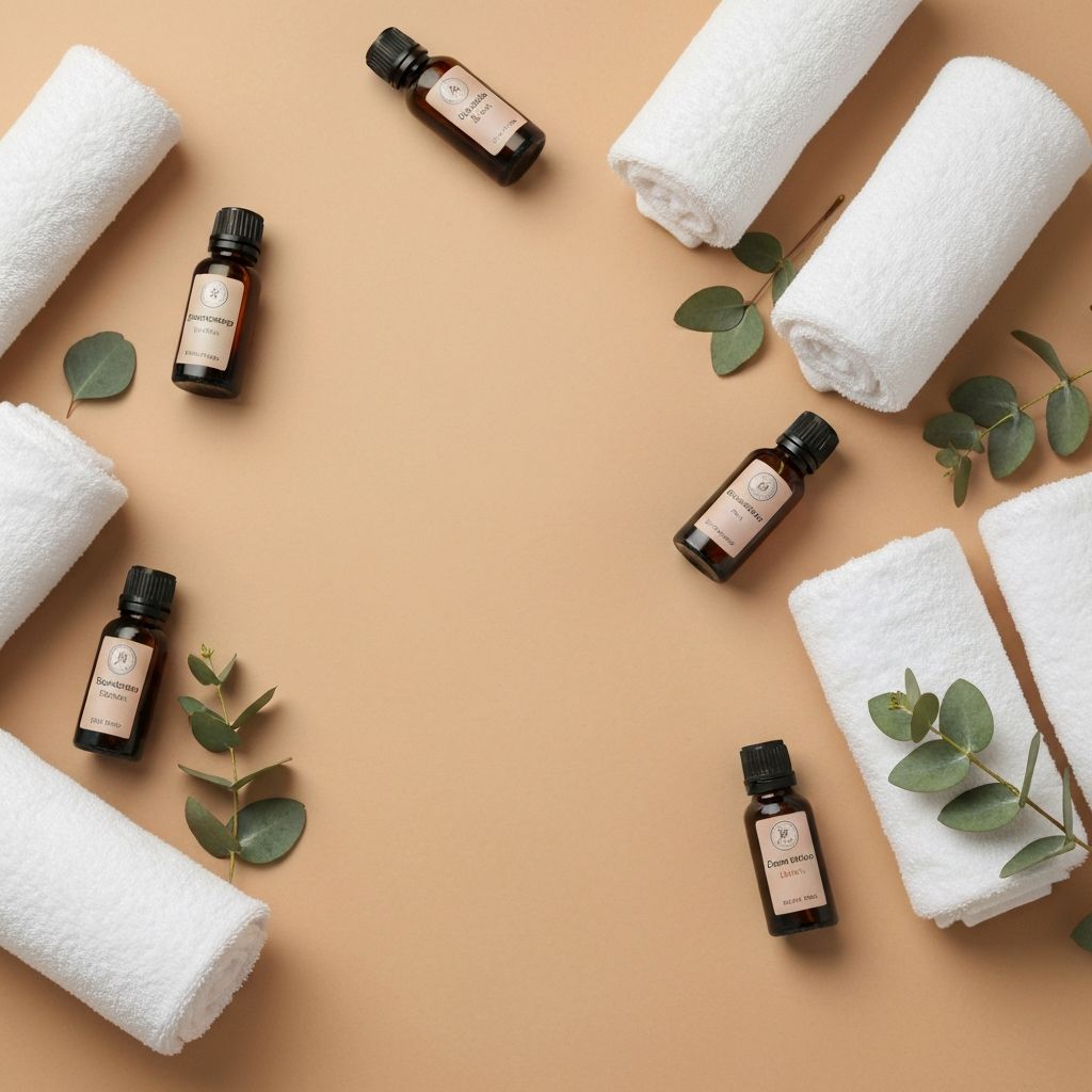 Spa products and aromatherapy